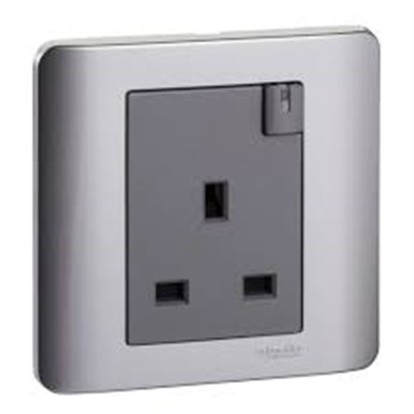 13A 250V Socket without Switch - Double<