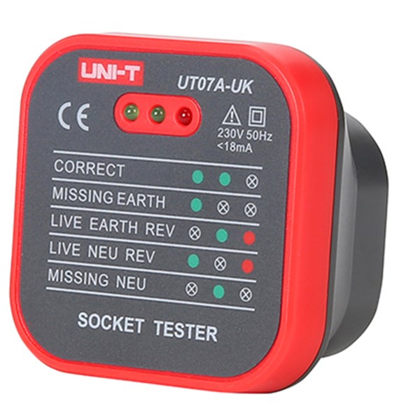 UT07A-UK Socket Tester
