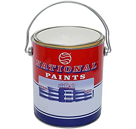 NATIONAL PAINTS Water Based Paint White 3.6L -800 White<