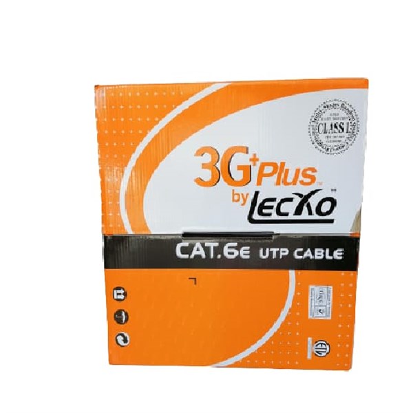3G+ PLUS BY LECXO CAT 6E  UTP NETWORKING CABLE 305 MTR