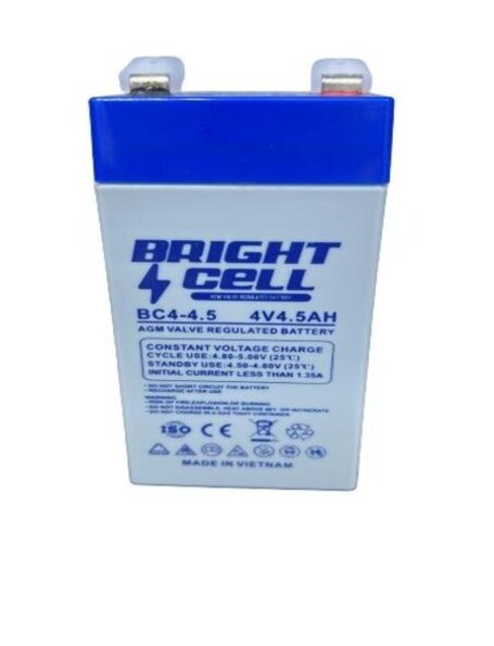 4V 4.5Ah AGM VRLA Battery BC4v/4.5ah