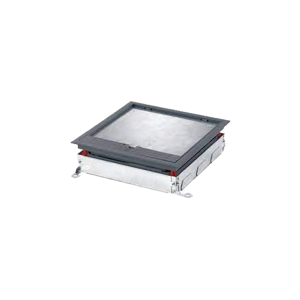 CXL100 OUTLET BOX FRAME  AND LID 8MM 100X200 GRY<