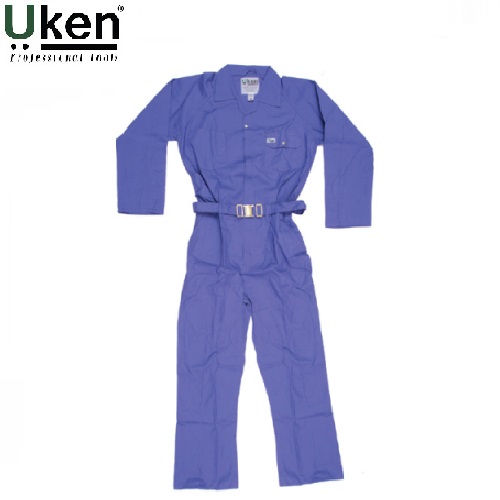 Coverall Polyester 65% / Cotton 35% - Light Blue Color<