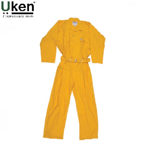 Coverall Polyester 65% / Cotton 35% - Yellow Color
