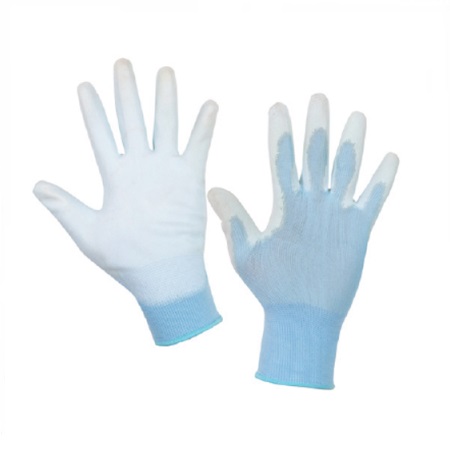 Gloves White Grip