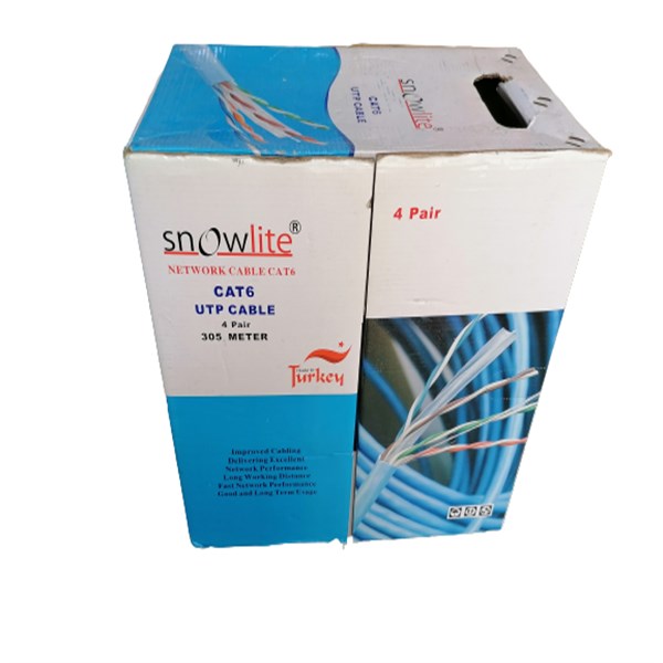 SNOW LITE  CAT 6 UTP NETWORKING CABLE 305 MTR