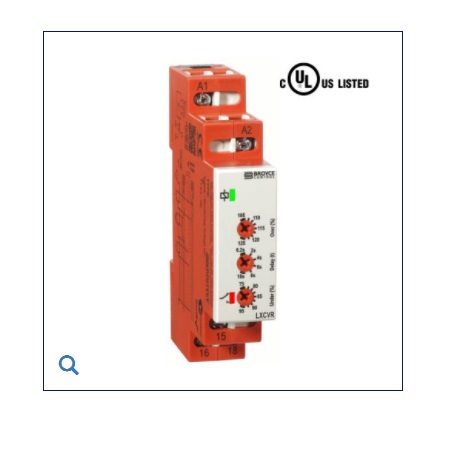 Control Relay - LXCVR ( Under and Over Voltage )<