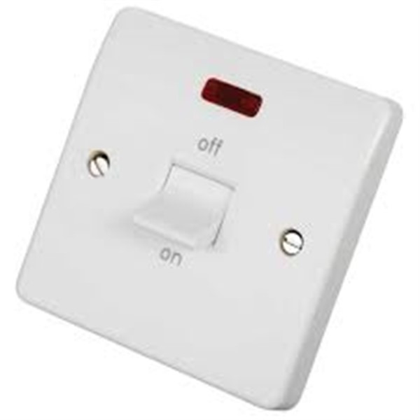 K5215WHI 50A 2G DP SWITCH & NEON