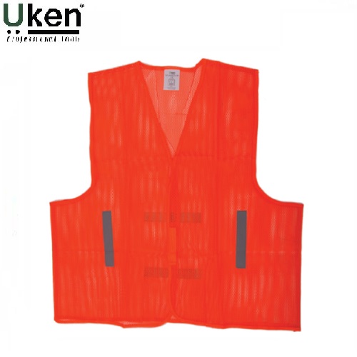 Safety Jacket Orange Mesh / Net Type<