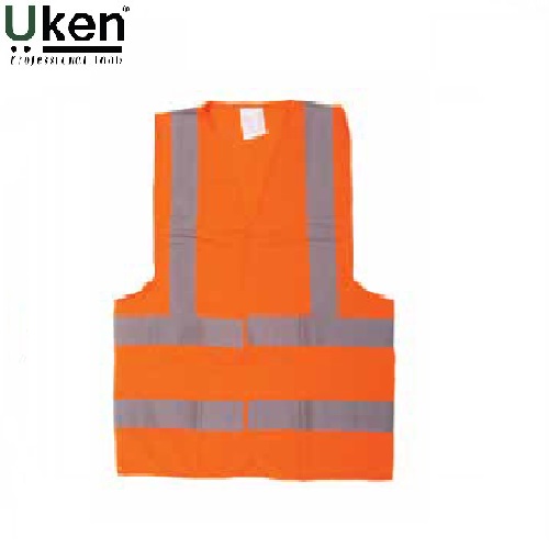 Safety Jacket Orange Fabric Type<