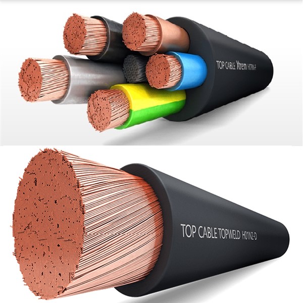 Flexible Rubber Cable, H07RN-F  Rubber Cable  LOW VOLTAGE<