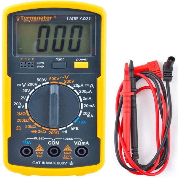 Multi Meter Digital Safety Function 500V AC/DC -TMM 7201