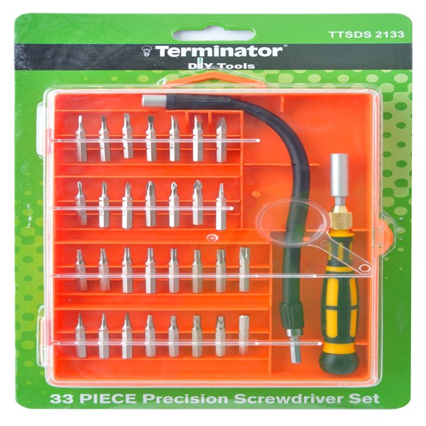 Screw Driver 33 Pcs Precision Set -TTSDS-2133<