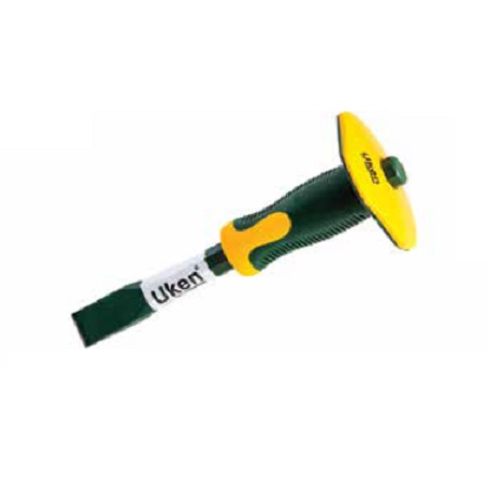 8" Flat Chisel S/D with Grip - Wisdom<