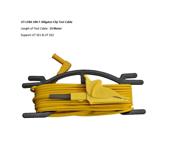 UT-L58A UNI-T Alligator Clip Test Cable<