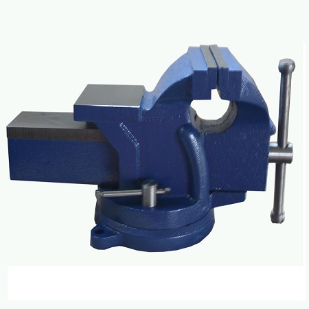 100mm Bench Vise with Swivel Base -HD<