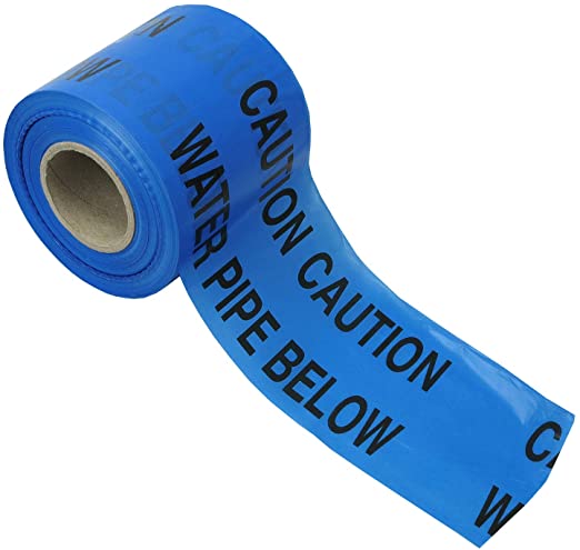 Caution Pipe Line Tape Blue Color<