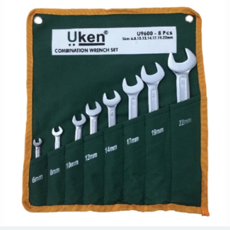 Combination Spanner / Wrench Set ( 8 Pcs )<