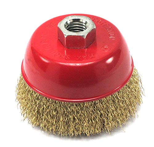 Cup Wire Brush plain 2.5' x M10<
