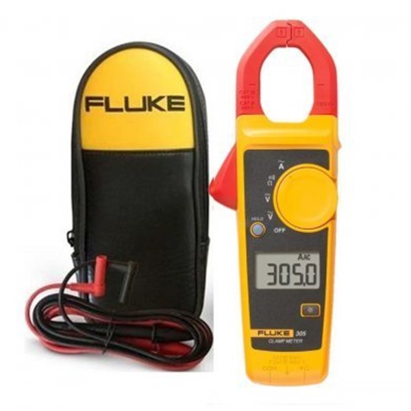 FLUKE 305 Clamp Meter – 999.0 A  Model # 305<