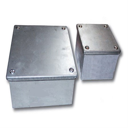 GI Junction Box 100mm(H) x 100mm(W) x 50mm(D),Inch: 4x4x2