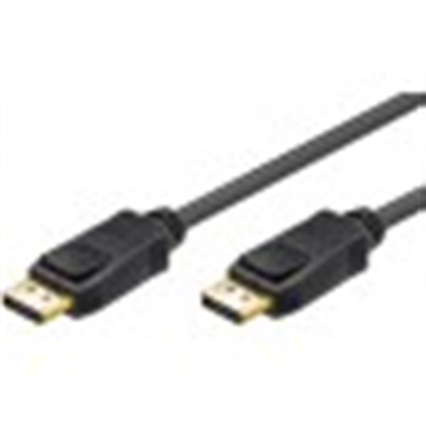 65924 DisplayPort connector cable 1.2, gold-plated<