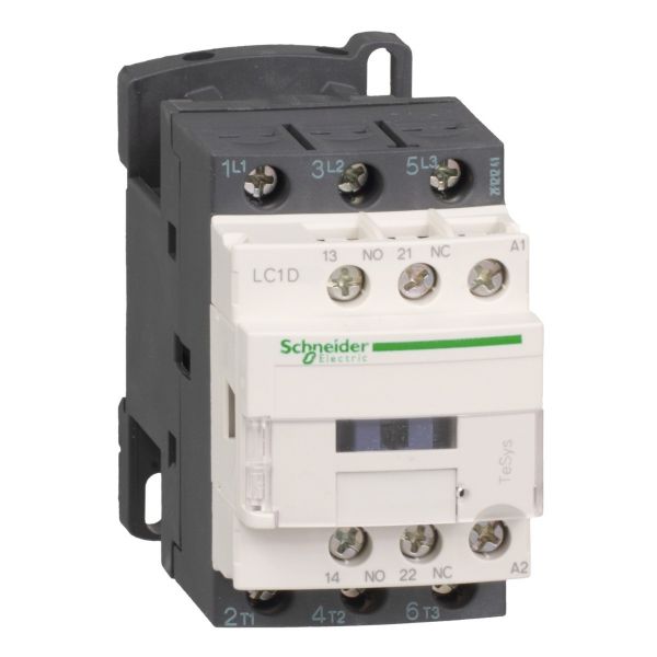 Schneider Electric LC1D09B7 24V AC Magnetic Cont-3P 18Amps