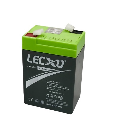 6V-1.2A Rechargeable Sealed Lead-Acid Battery Lecxo