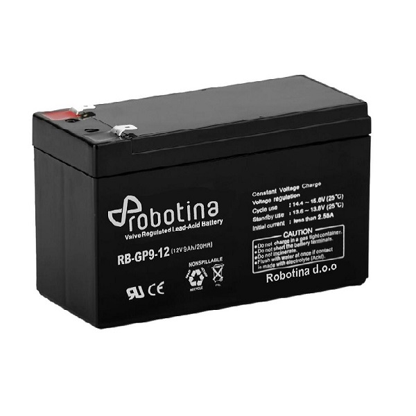 Robotina RB-GP9-12 Lead Acid Battery (AGM) 9Ah 12V<