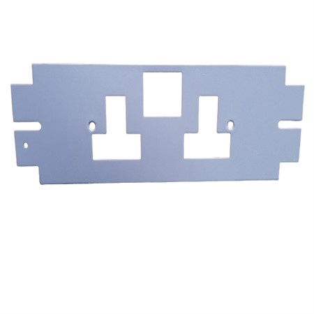 Floor Box 2 Gang Switch Socket Blank Plate<