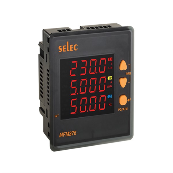 Multifunction Meter, MFM376-C, 230V AC SELEC<