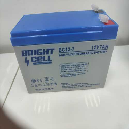 12V 7Ah AGM VRLA Battery BC12-7<